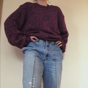 Urban outfitters XL sweater berry/purple